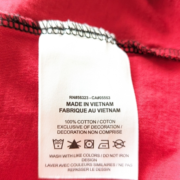 Nike Air Jordan M Jumpman Classics Mash-up Tee Black Red Colorblock ShortSleeve - Picture 8 of 11